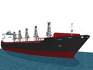 精细民用船只模型 游轮 货轮  (19)